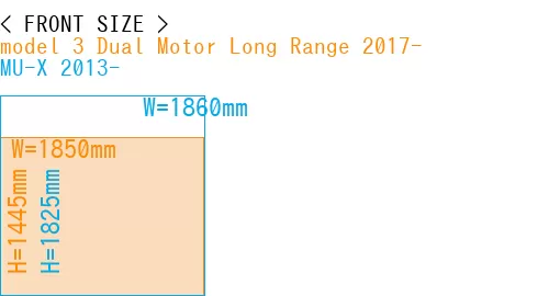#model 3 Dual Motor Long Range 2017- + MU-X 2013-